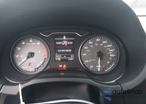 2018 Audi S3 2.0T Premium Plus z USA, uszkodzony, nr VIN WAUB1GFF5J1027827